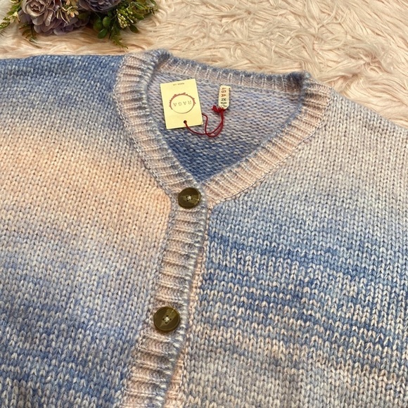 NWT RAGA Alicia Knit Ombre Button Front Cardigan sz 2X - Picture 4 of 12